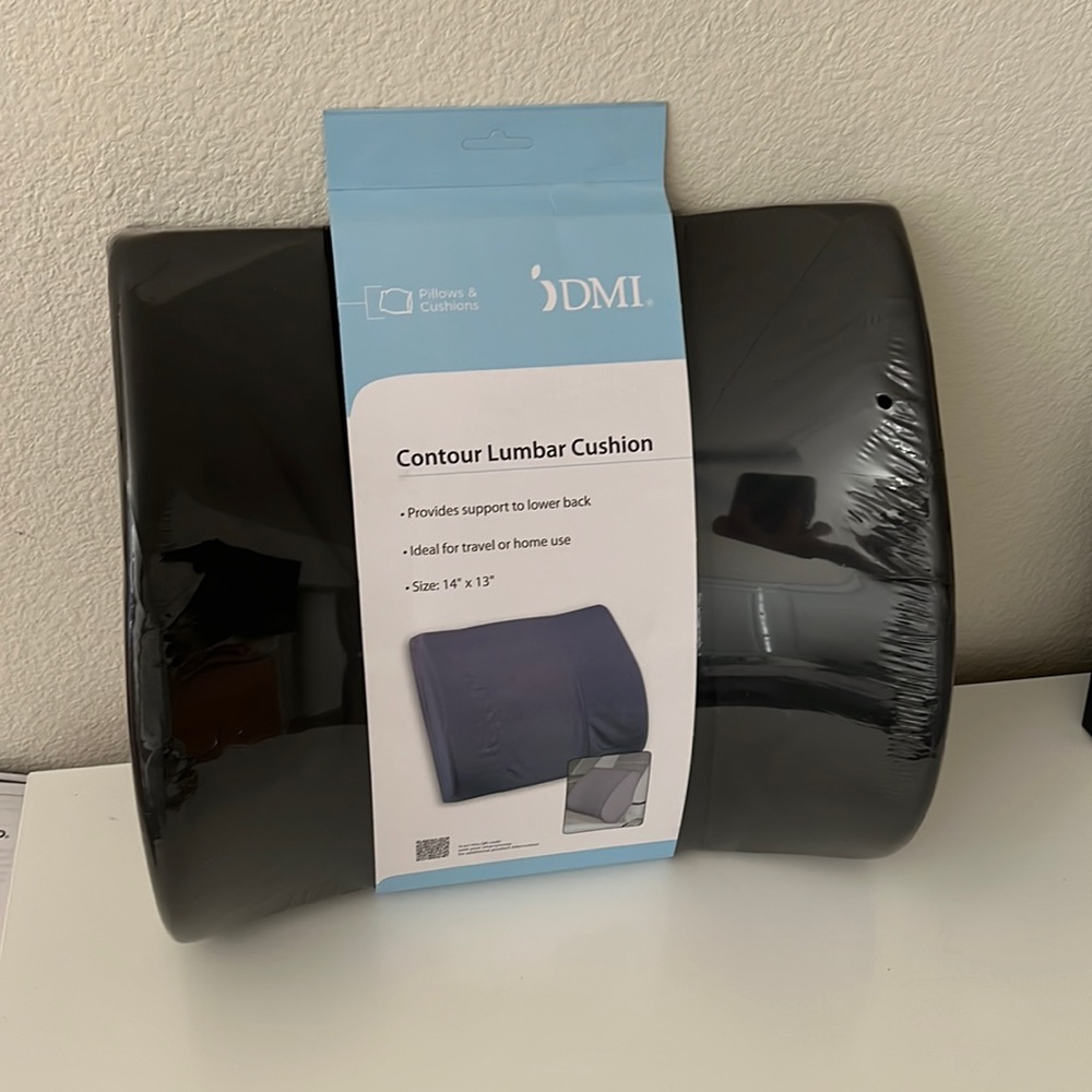 NWT- DMI Contour Lumbar Cushion